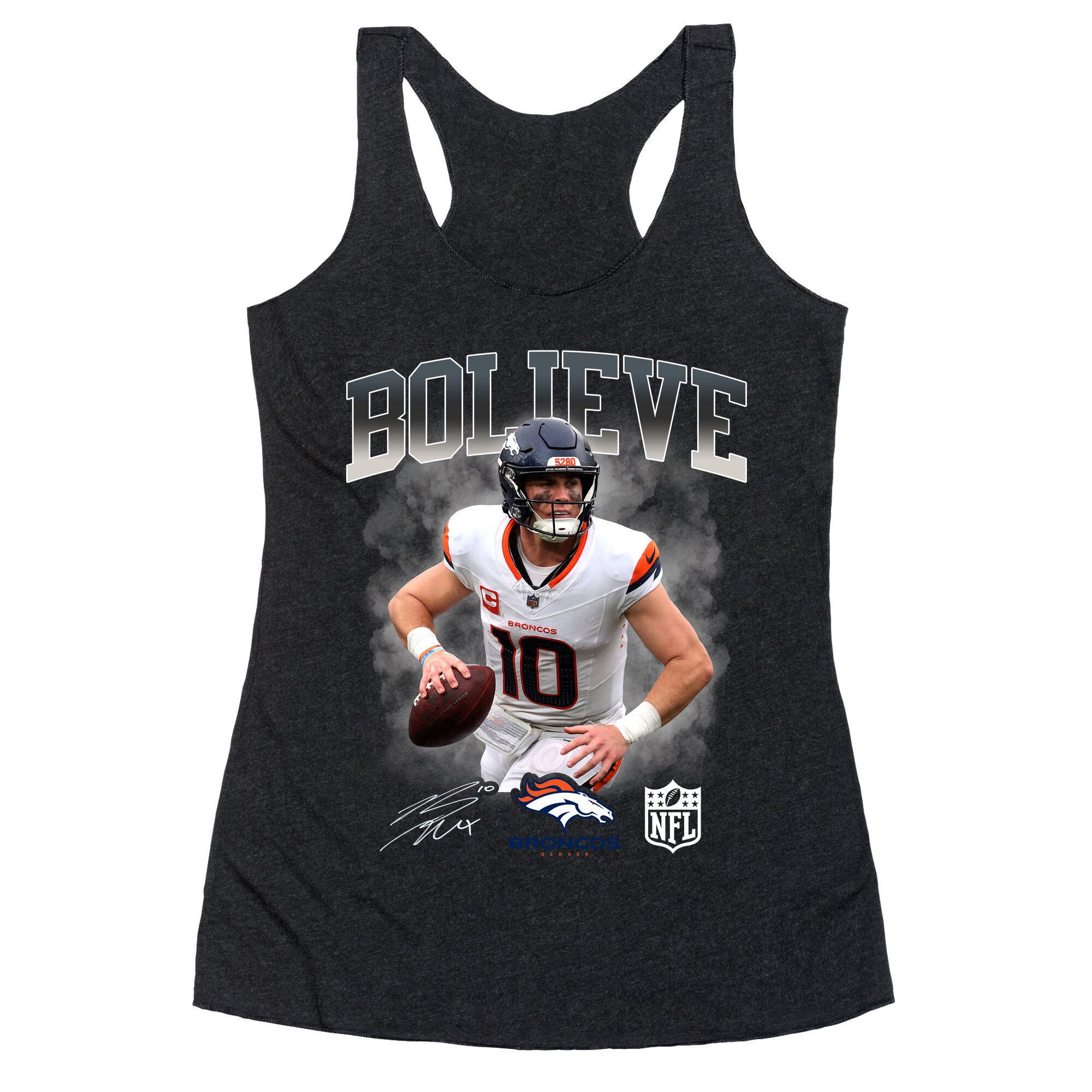 Bo Nix Bolieve Racerback Tank